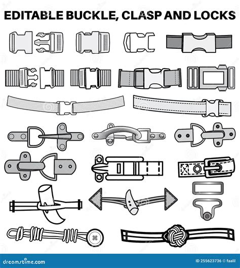 types of buckles for backpacks.